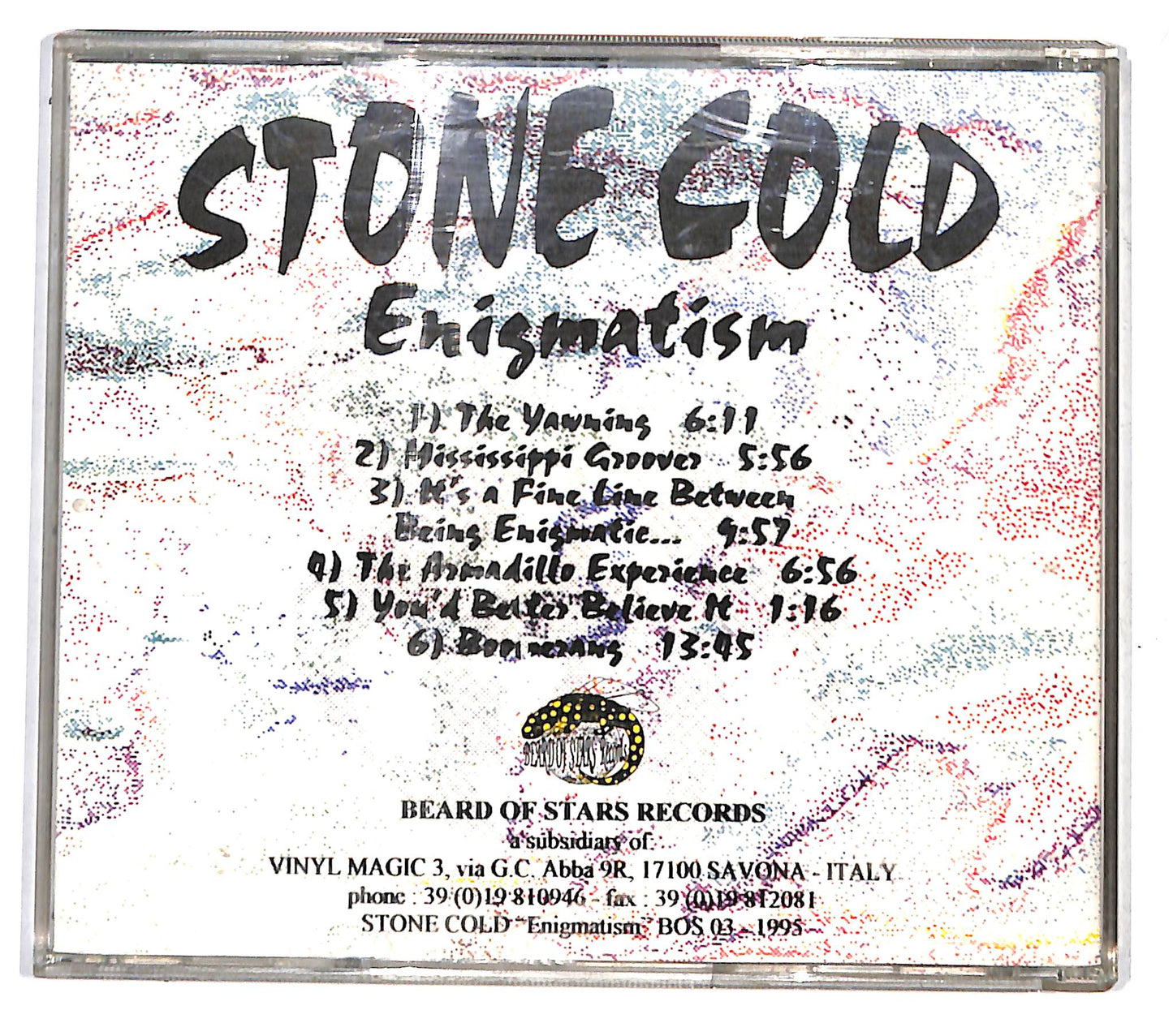 EBOND Stone Cold - Enigmatism CD CB060112