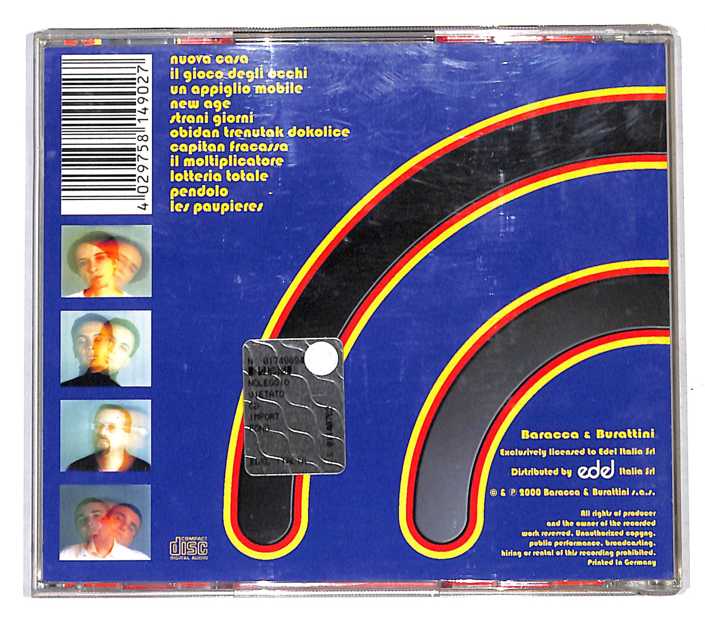 EBOND Lubna - Essere Felici Mangiando Una Torta Di Frutta CD CB060119