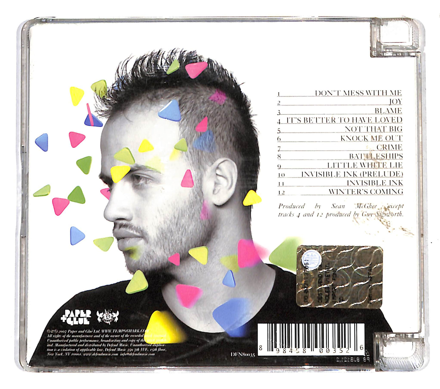 EBOND Temposhark - The Invisible Line SJB CD CB060125