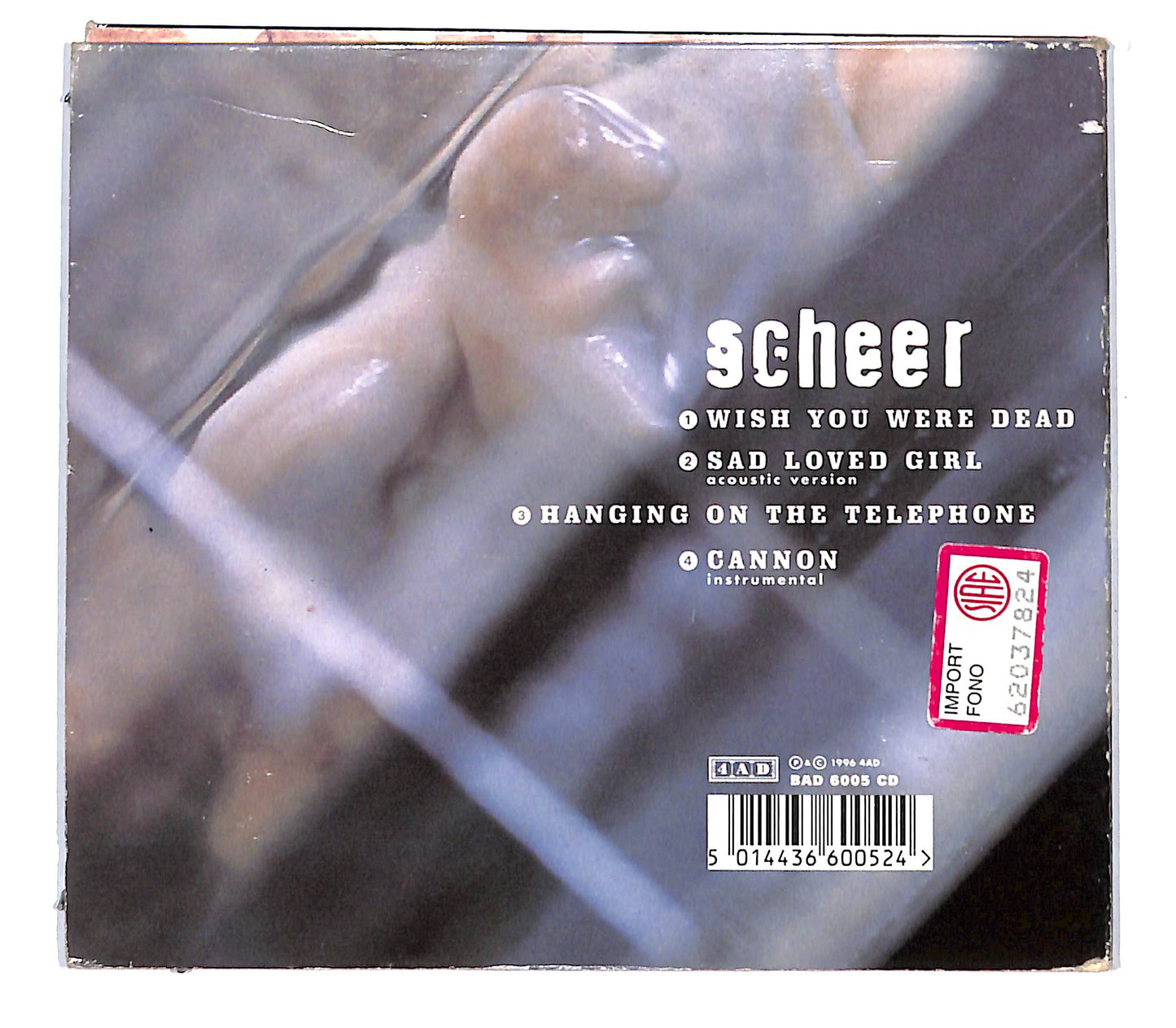 EBOND Scheer - Wish You Were Dead CD CB060135