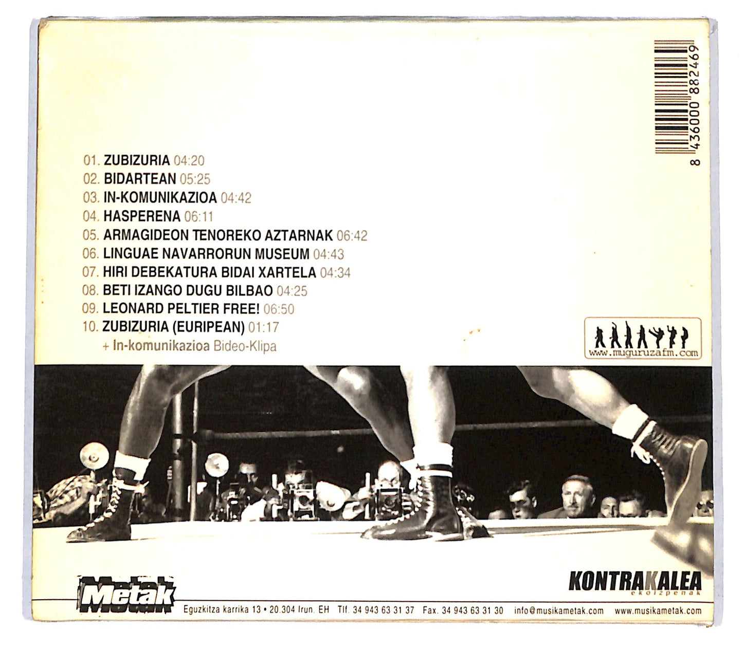 EBOND Fermin Muguruza - In-komunikazioa CD CB060151