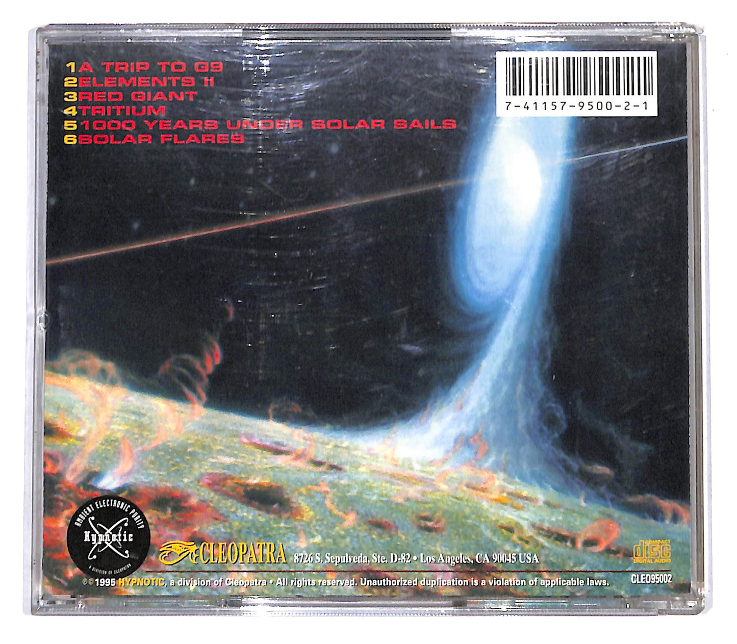 EBOND Spiral Realms - Trip To G9 CD CB060164