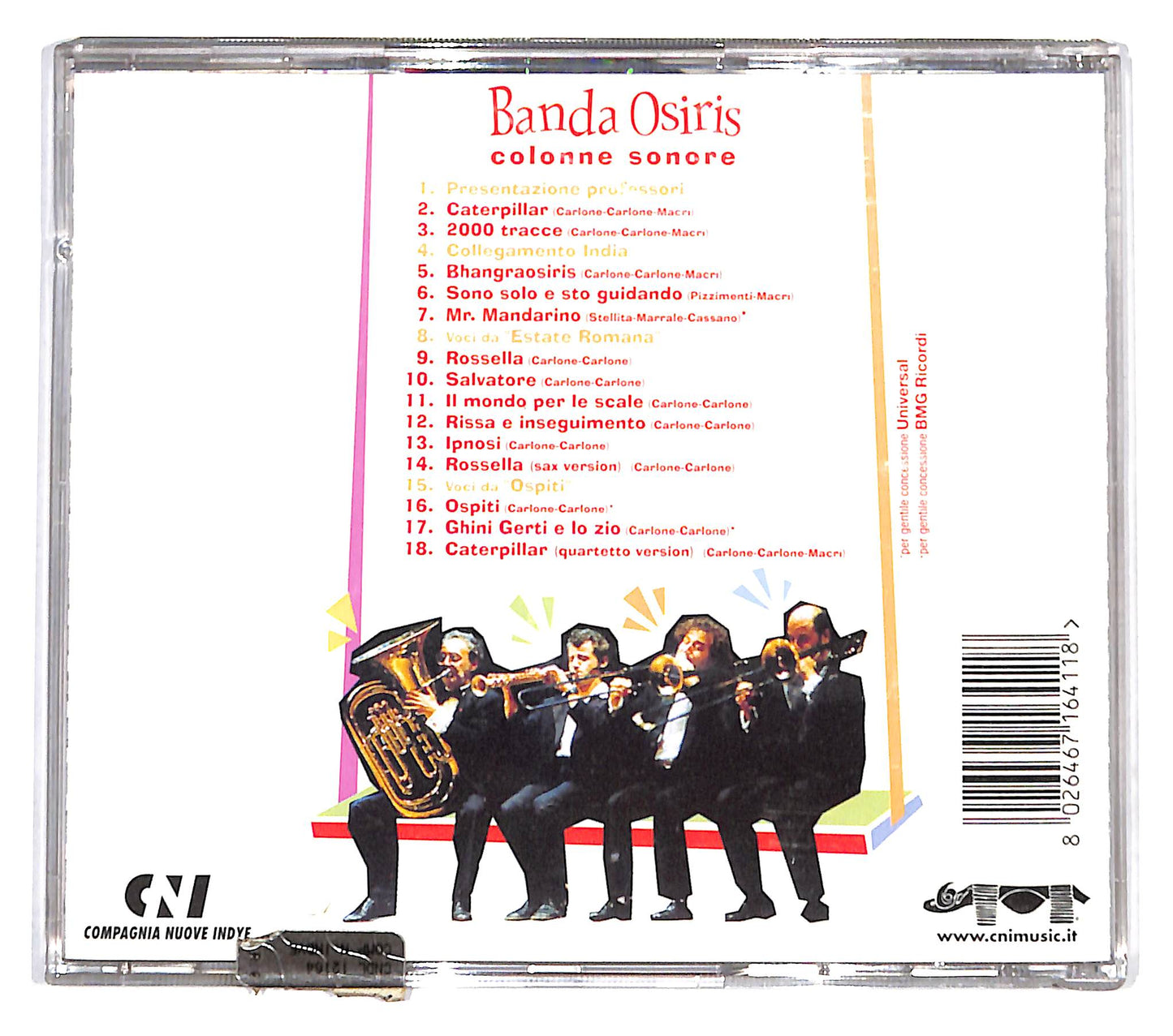 EBOND Banda Osiris - Colonne Sonore CD CB060207