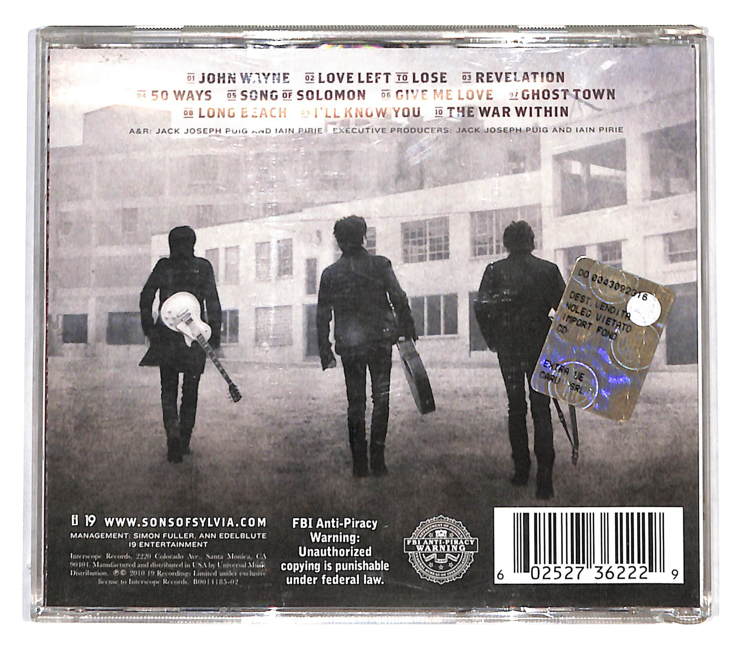 EBOND Sons Of Sylvia - Revelation CD CB060210