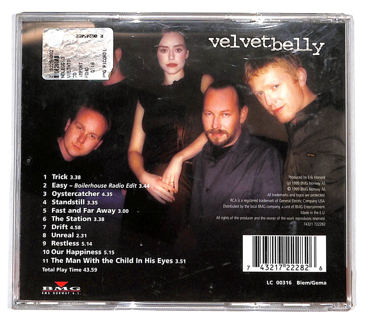 EBOND Velvet Belly - Lucia CD CB060222