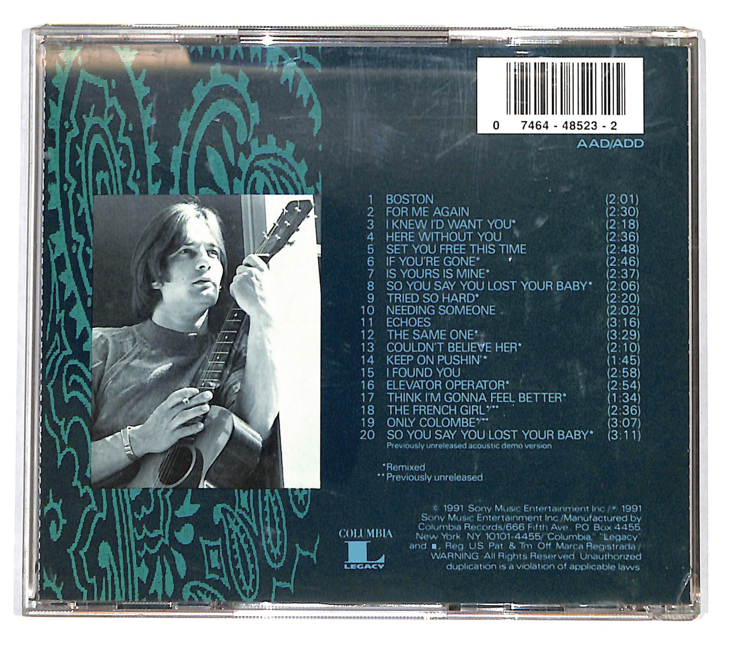 EBOND Gene Clark - Echoes CD CB060226