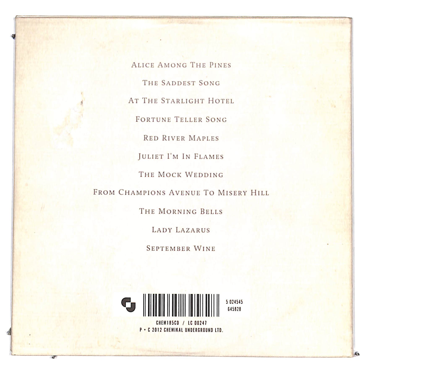 EBOND Adrian Crowley - I See Three Birds Flying CD CB060257