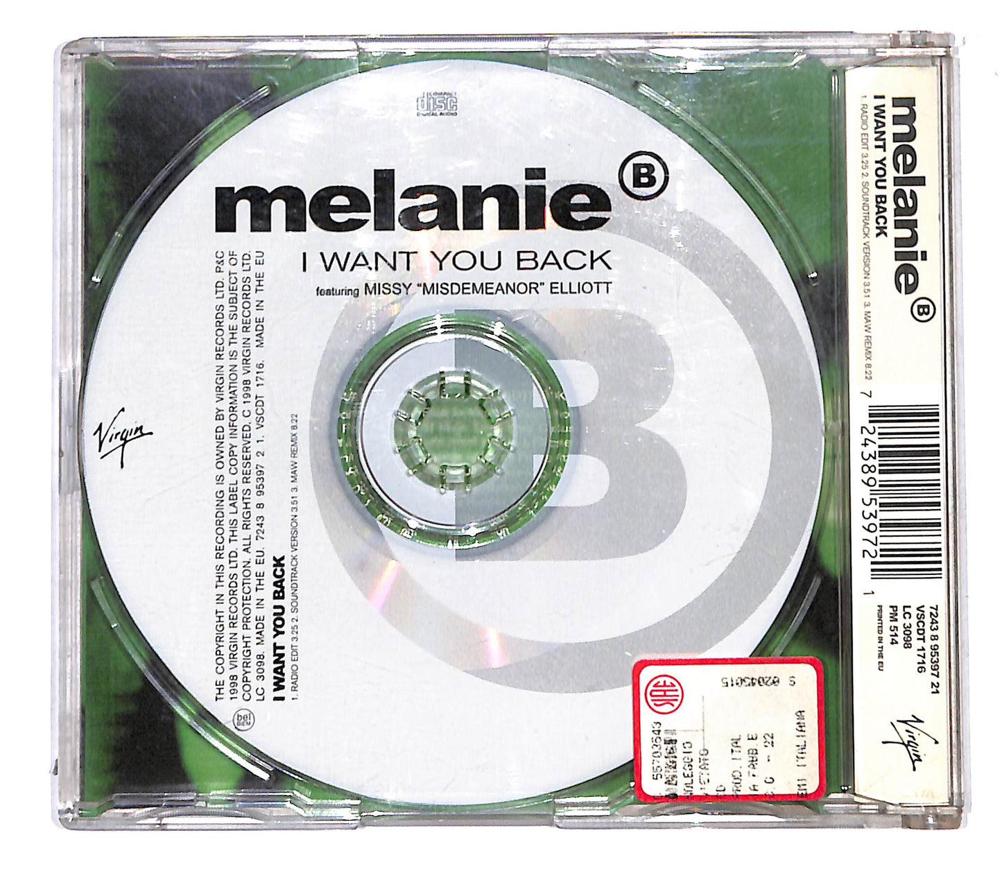 EBOND Melanie B - I Want You Back CD CB060412