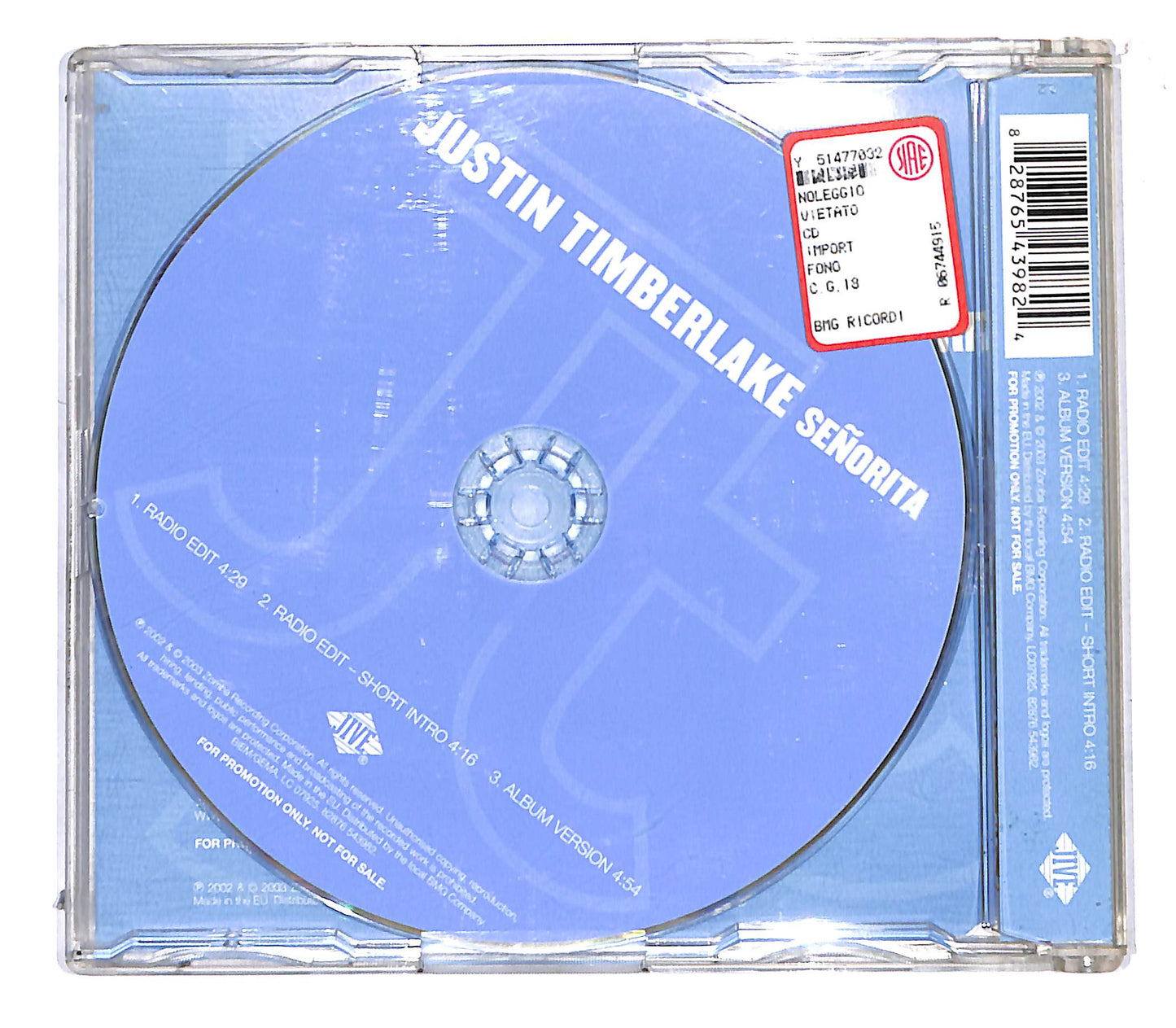 EBOND Justin Timberlake - Senorita CD CB060413