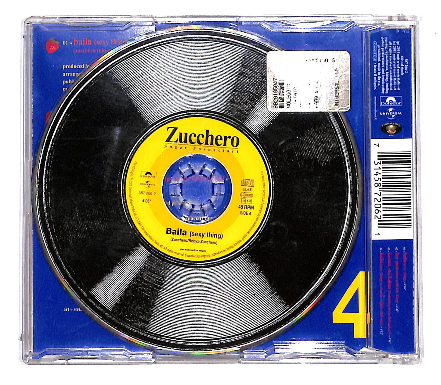 EBOND Zucchero - Baila (Sexy Thing) CD CB060424
