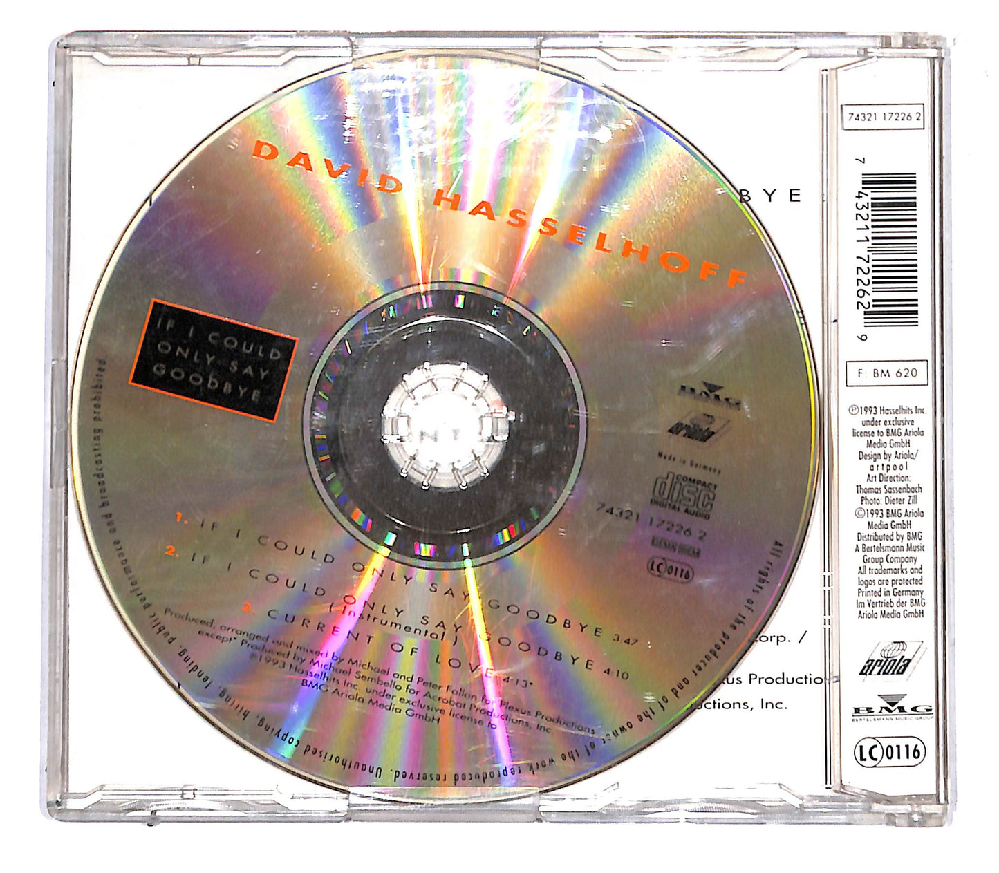 EBOND David Hasselhoff - If I Could Only Say Goodbye CD CB060427