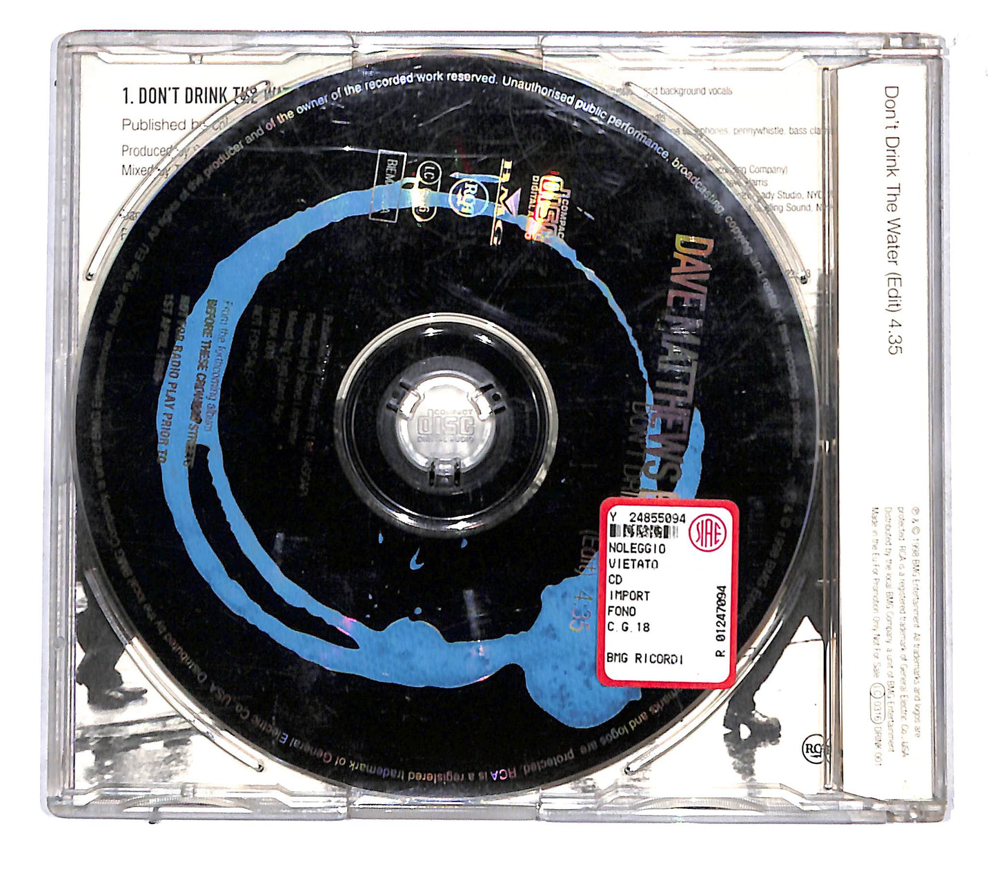 EBOND Dave Matthews Band - Don't Drink The Water CD CB060428