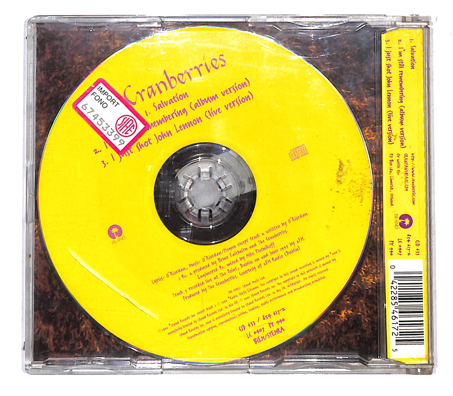 EBOND The Cranberries - Salvation CD CB060430