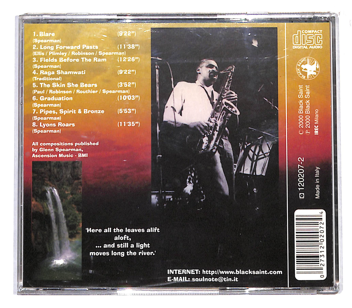 EBOND Glenn Spearman - Free Worlds CD CB060435