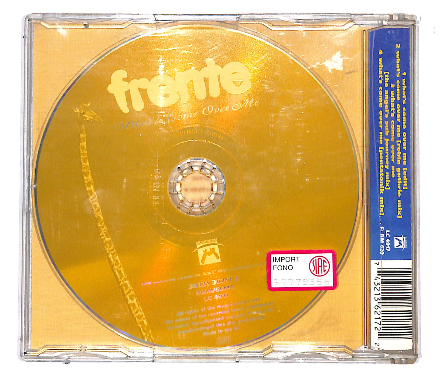 EBOND Frente! - What's Come Over Me CD CB060441