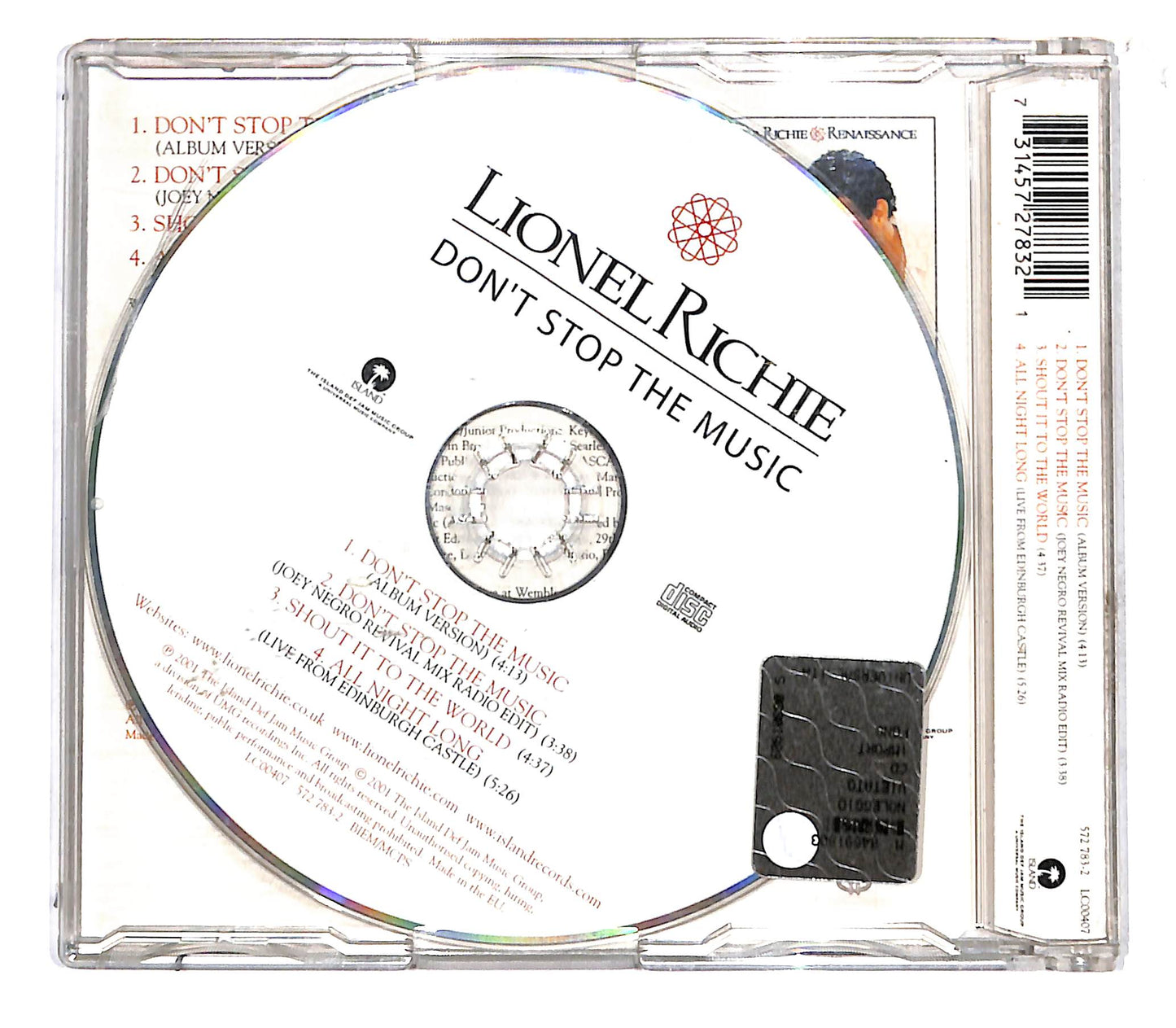 EBOND Lionel Richie - Don't Stop The Music CD CB060442