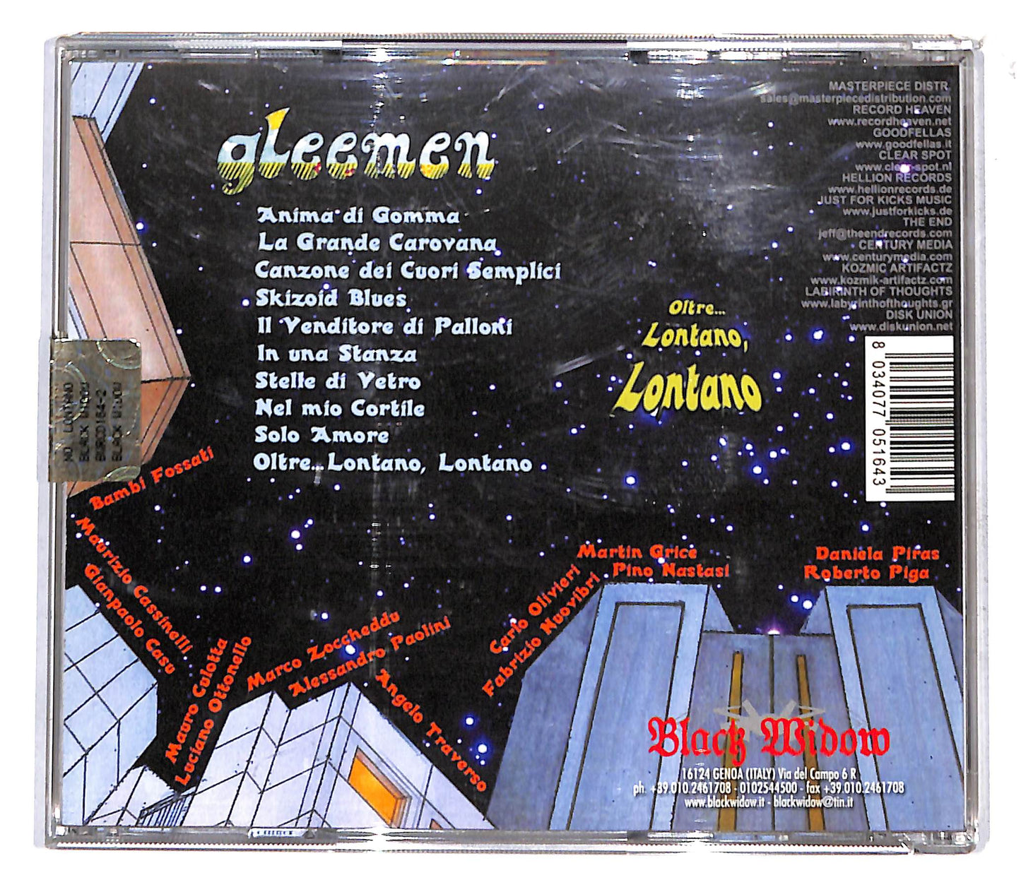 EBOND Gleemen - Oltre Lontano Lontano CD CB060463