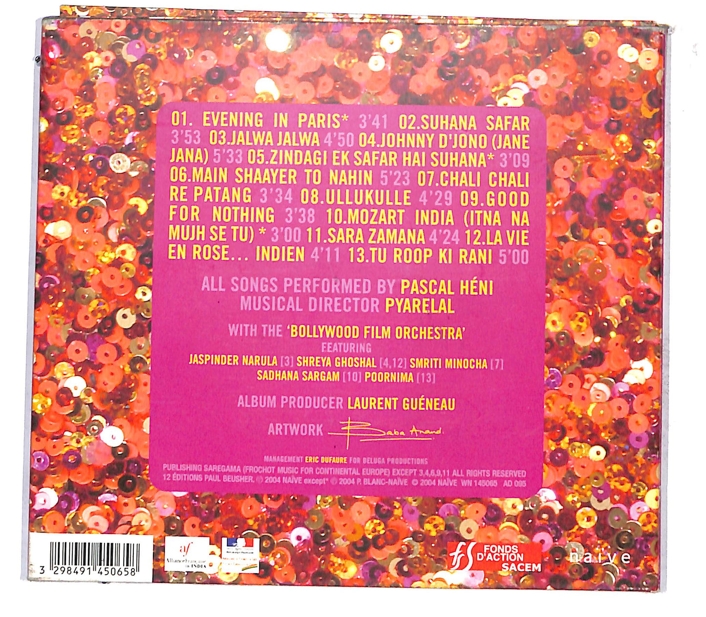 EBOND Pascal Of Bollywood - Pascal Of Bollywood CD CB060906