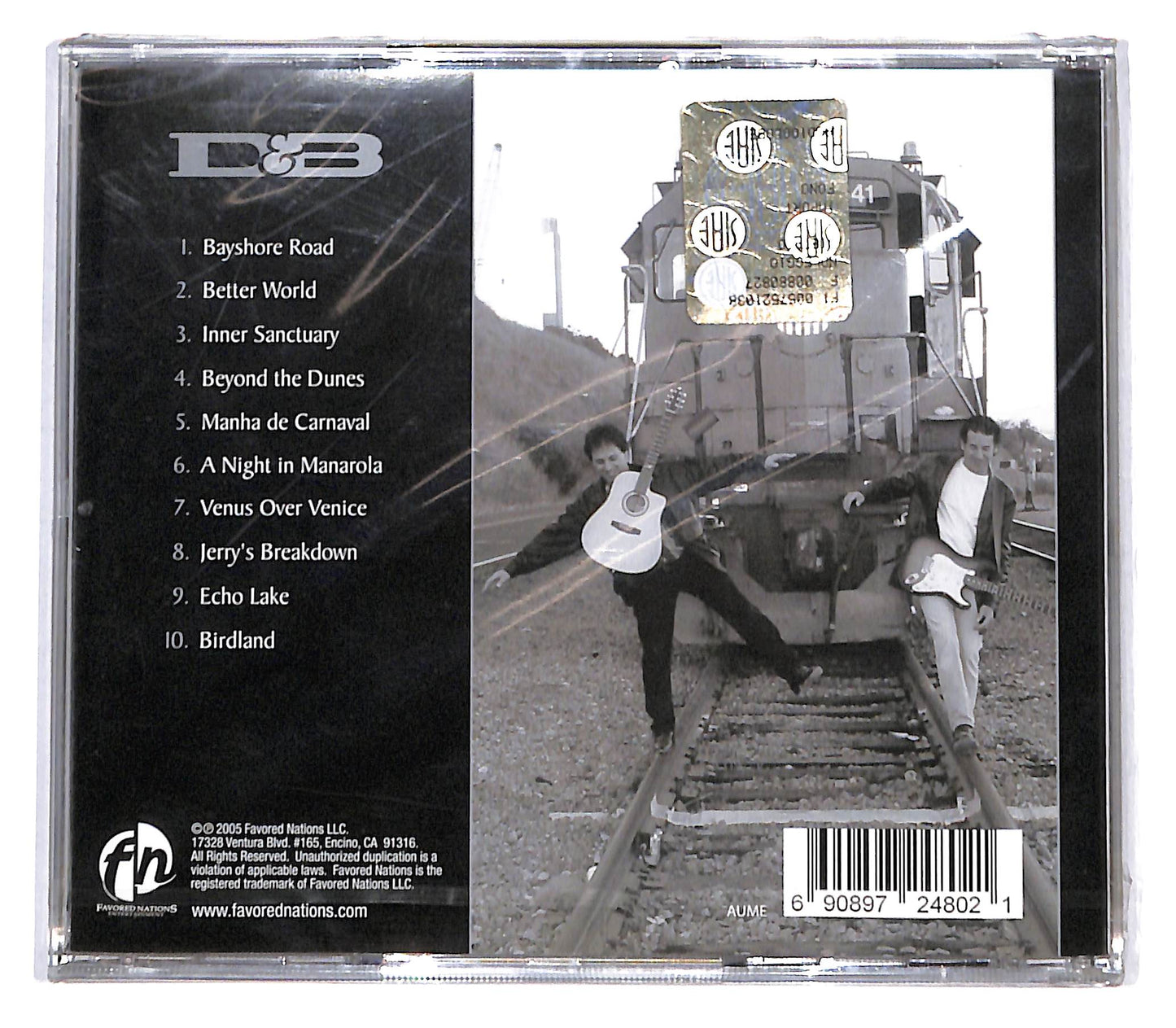 EBOND Peppino D'Agostino & Stef Burns - Bayshore Road CD CB060911
