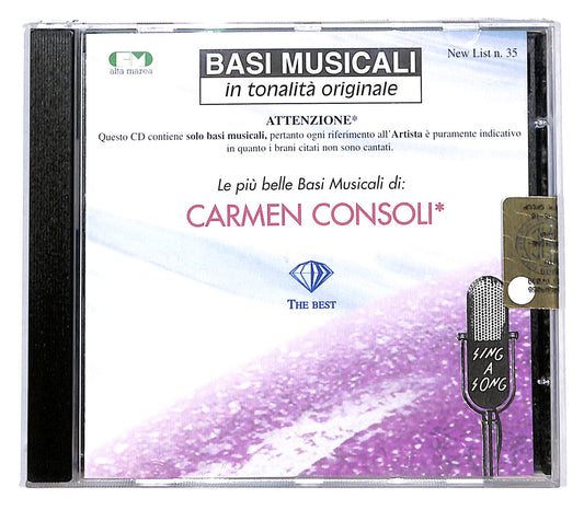 EBOND Carmen Consoli - basi musicali CD CB060912