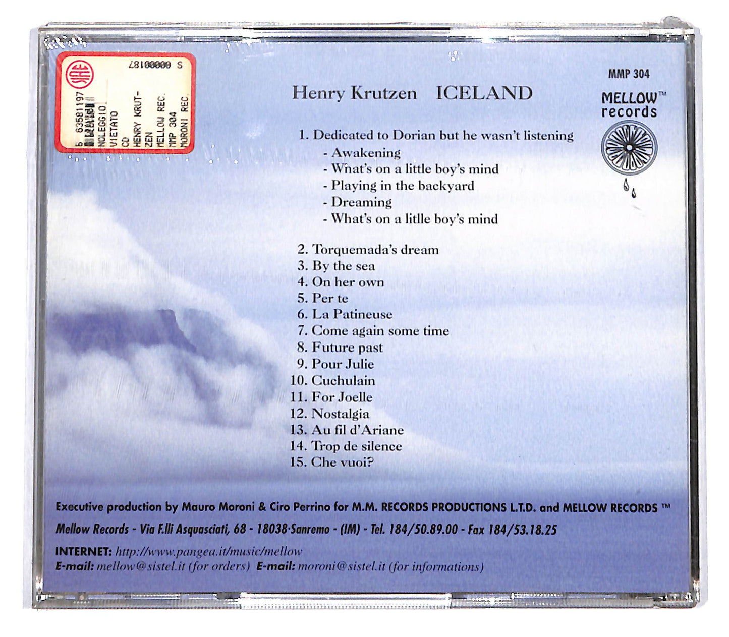 EBOND Henry Krutzen - Iceland CD CB060917