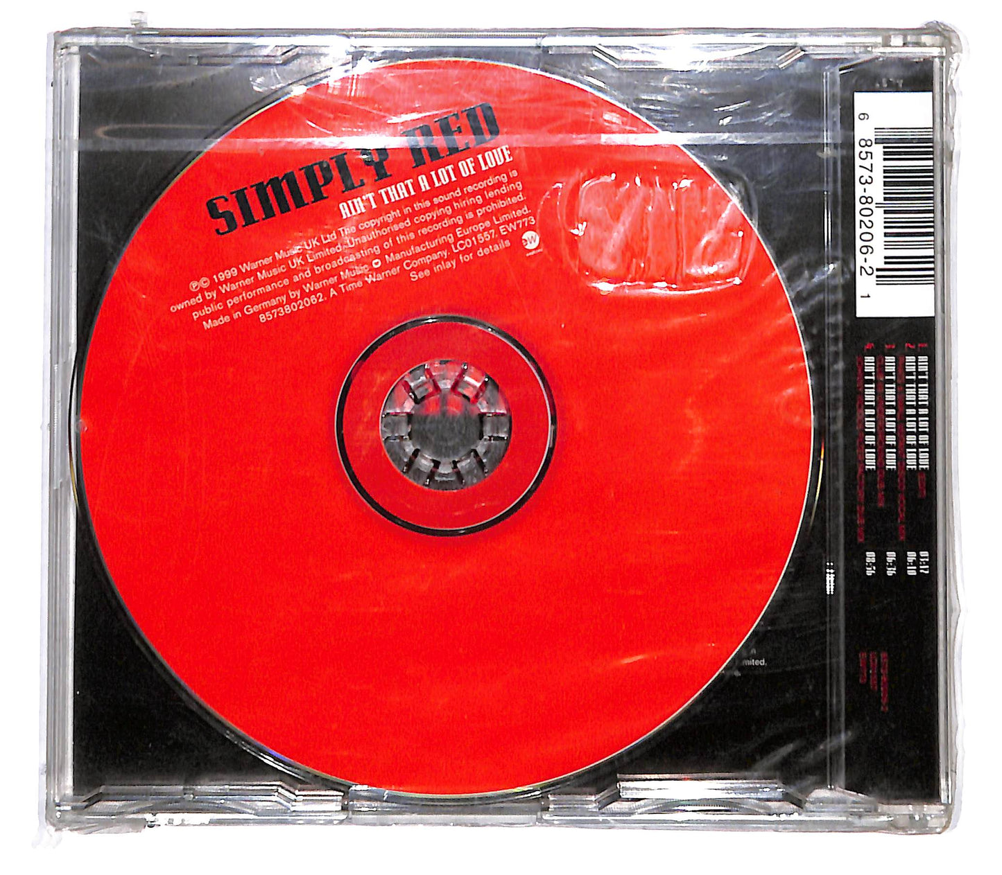 EBOND Simply Red - Ain't That A Lot Of Love CD CB060918