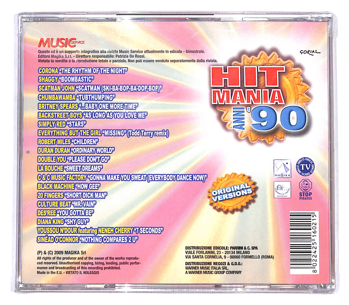 EBOND Various - Hit Mania Anni '90 EDITORIALE CD CB060938