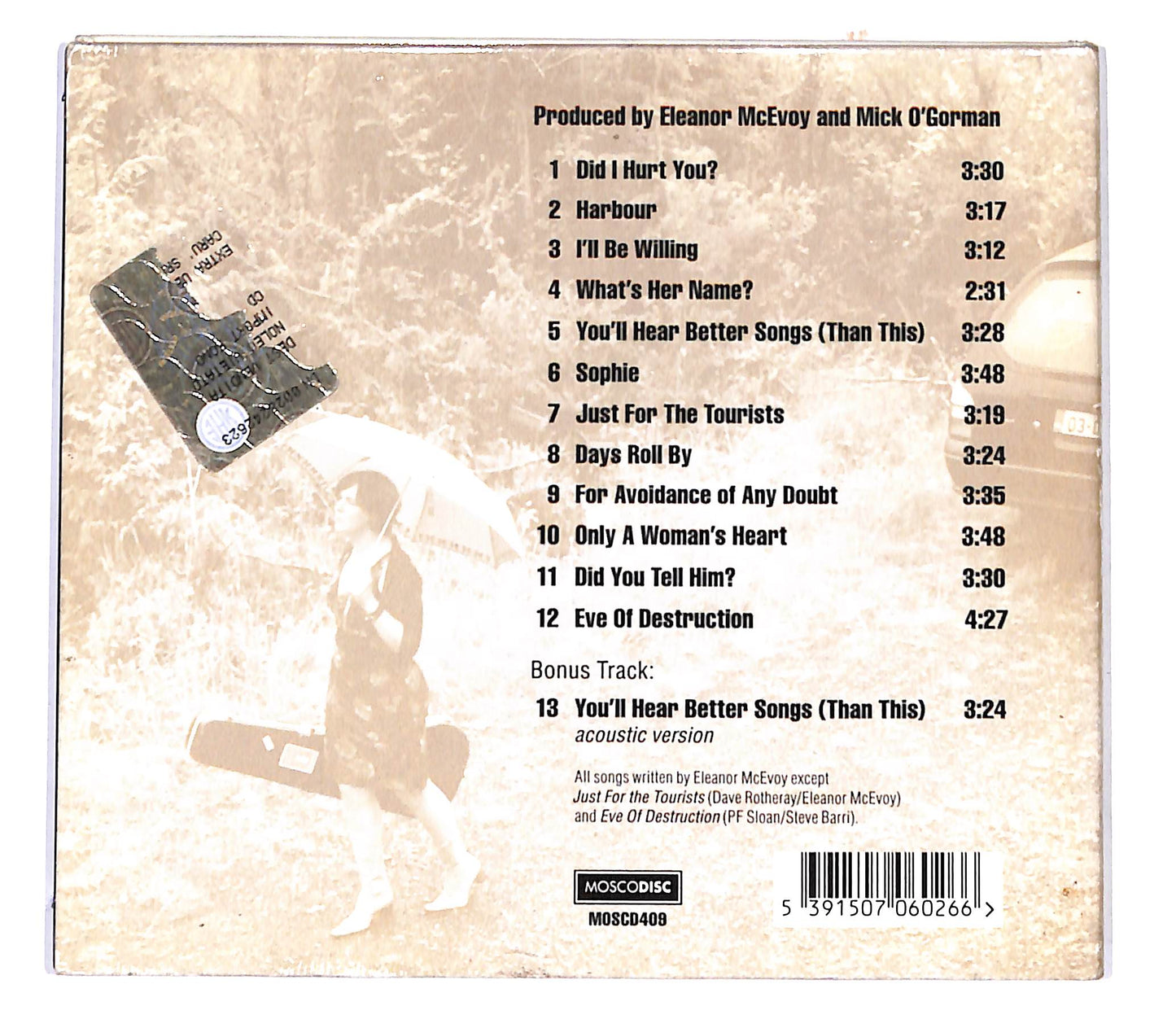 EBOND Eleanor McEvoy - Alone CD CB060953