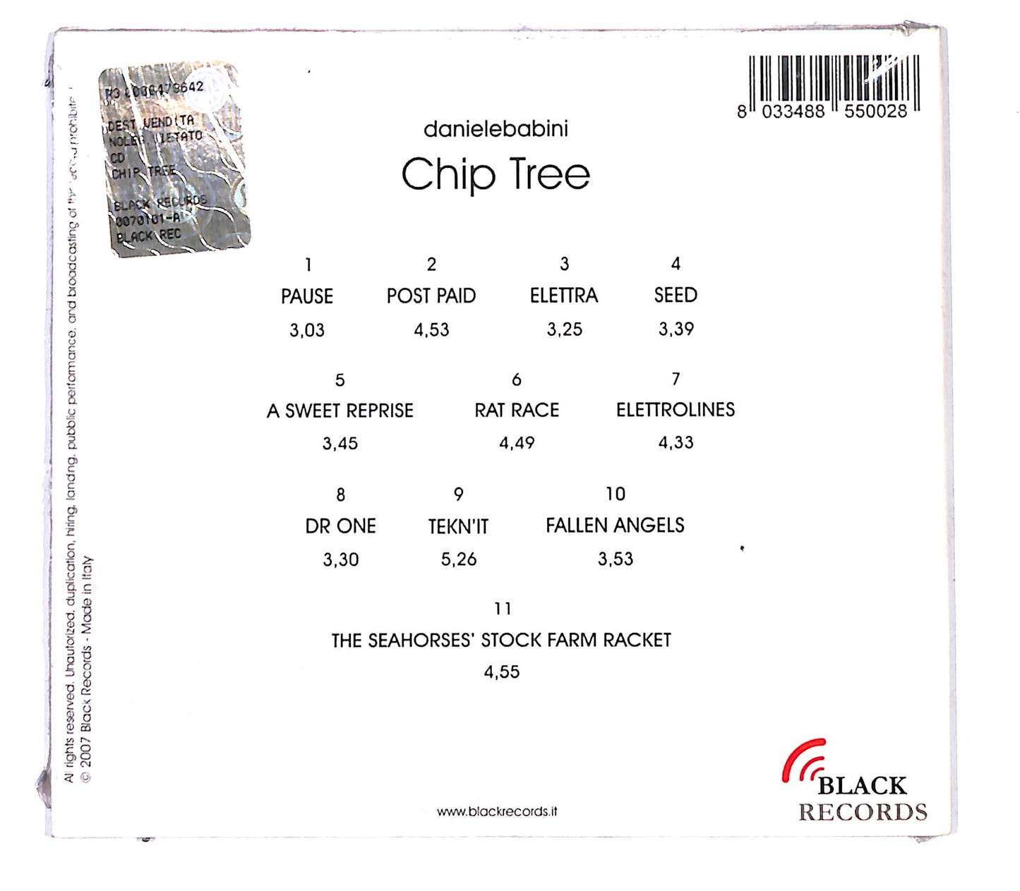 EBOND Danielebabini - Chip Tree DIGIPACK CD CB060972