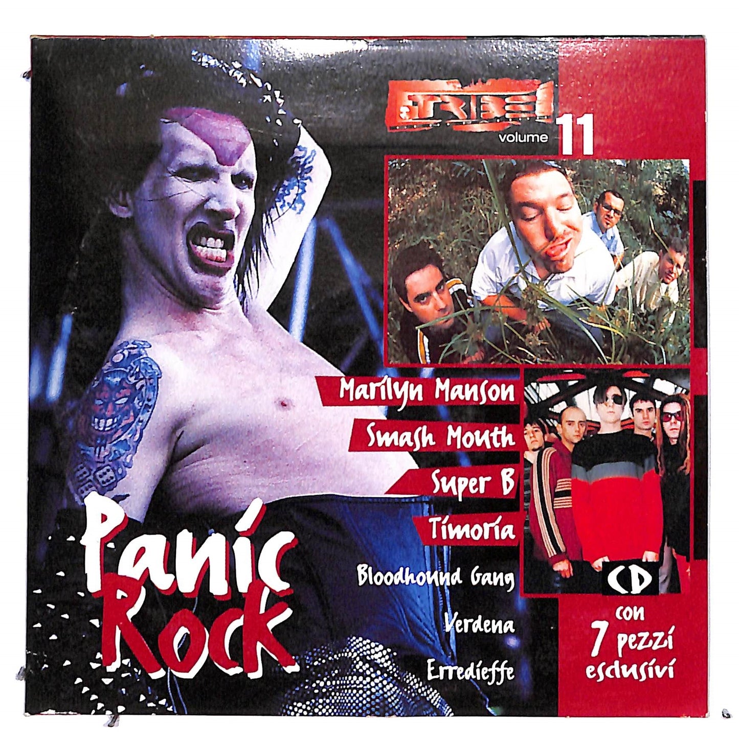 EBOND Various - Panic Rock (Tribe Generation Volume 11) CD CB061103