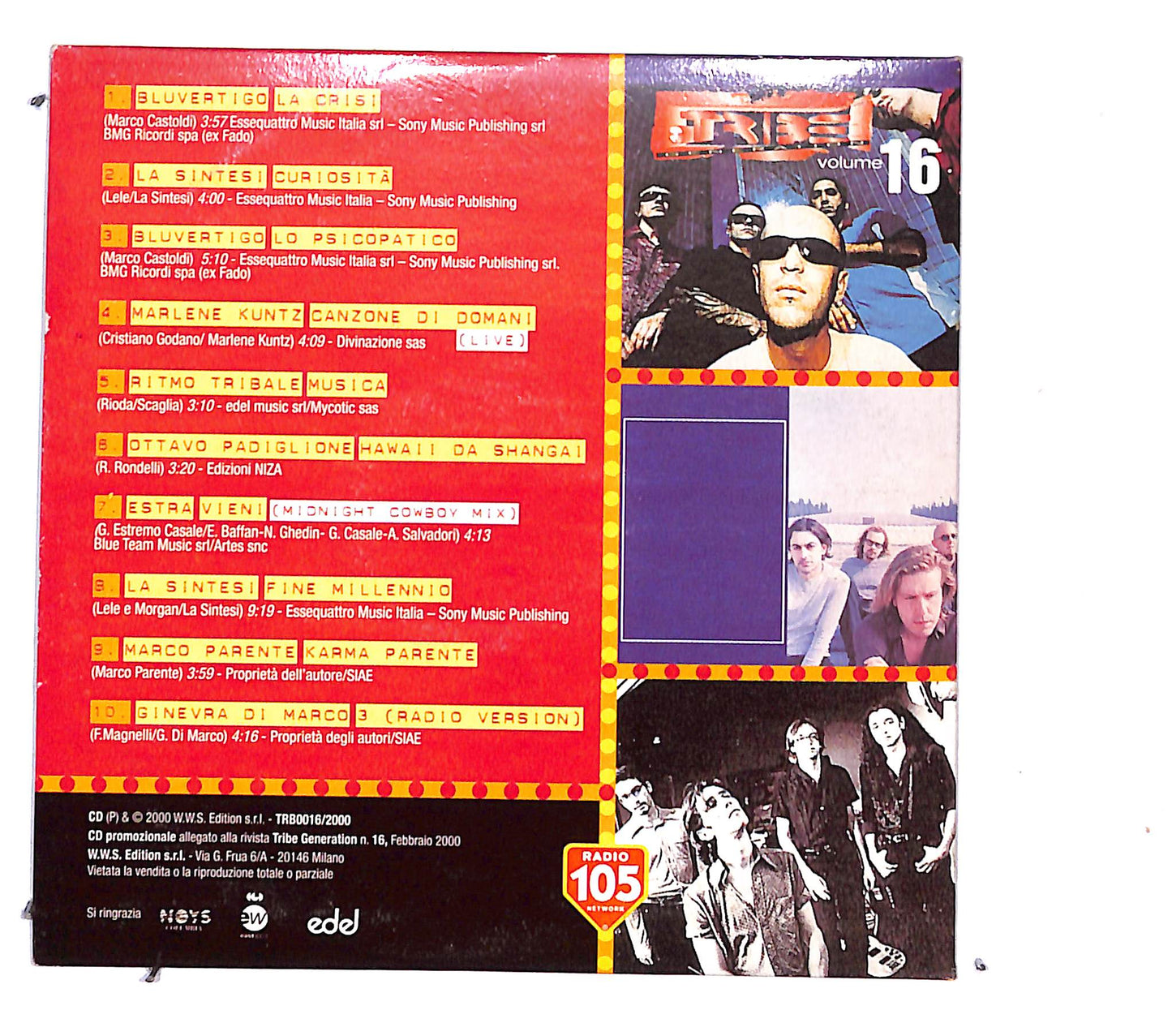 EBOND Various - Ultrasuoni (Tribe Generation Volume 16) CD CB061112