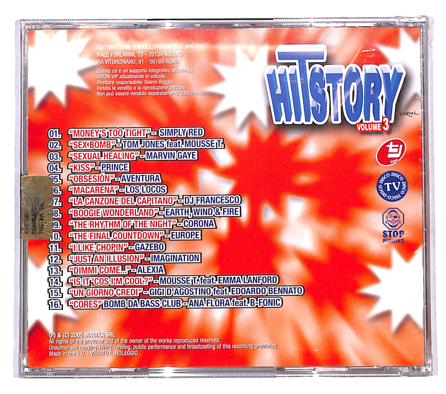 EBOND Various - Hitstory Volume 3 CD CB061118
