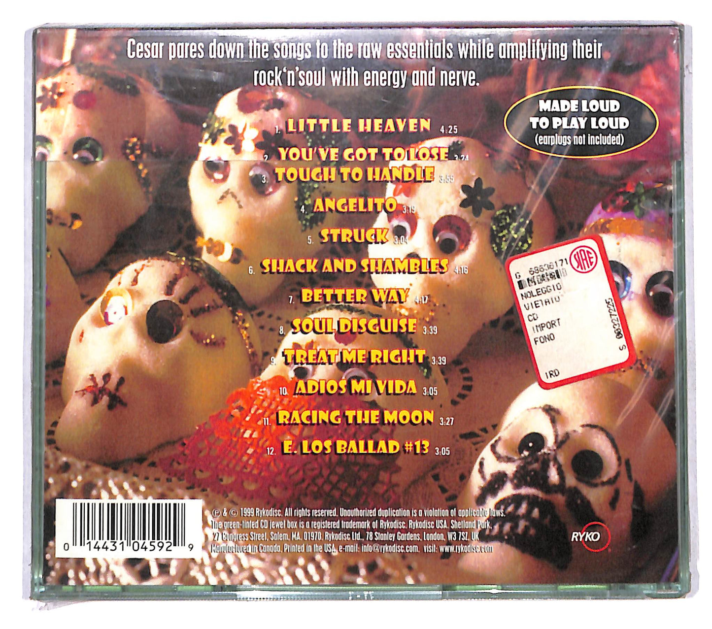 EBOND Cesar Rosas - Soul Disguise CD CB061302