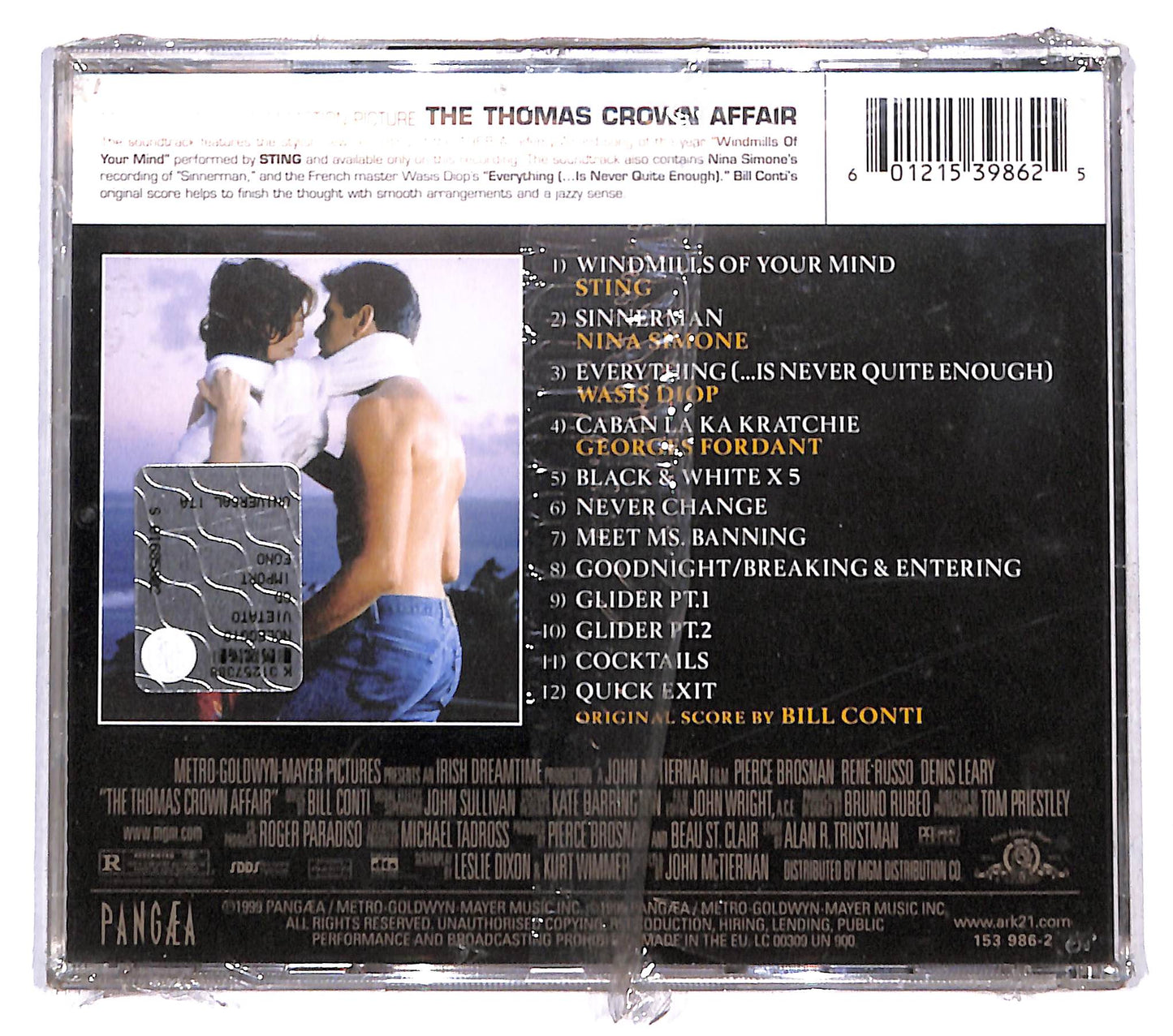 EBOND Various - The Thomas Crown Affair CD CB061315
