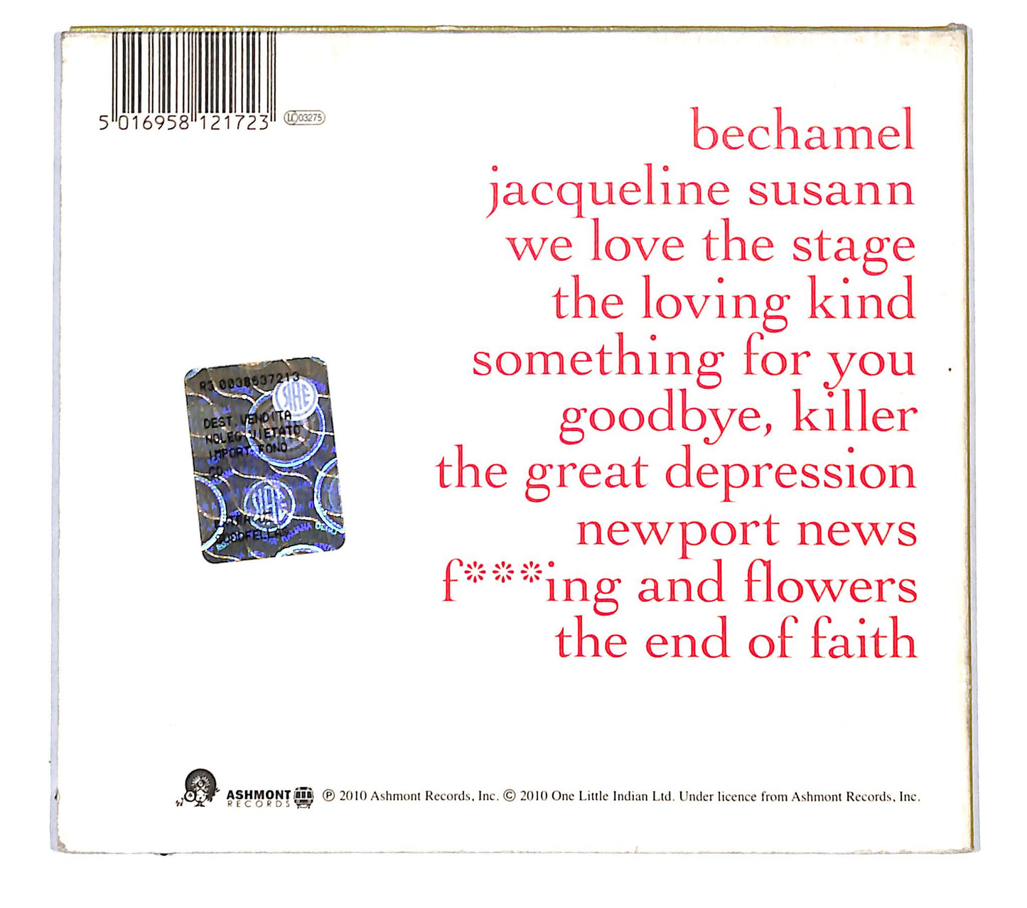 EBOND Pernice Brothers - Goodbye Killer DIGIPACK CD CB061337