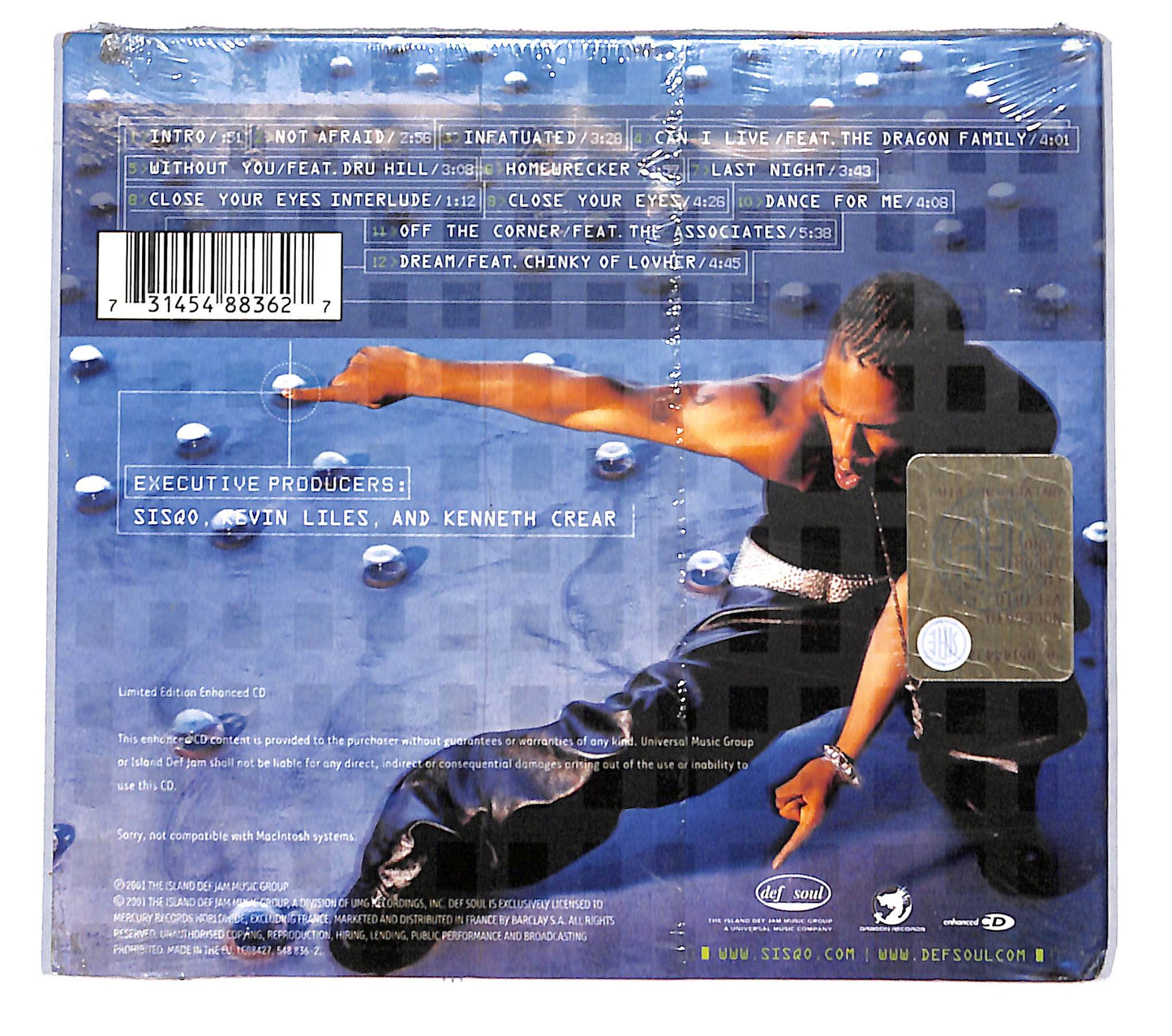 EBOND Sisqo - Return Of Dragon DIGIPACK CD CB061353