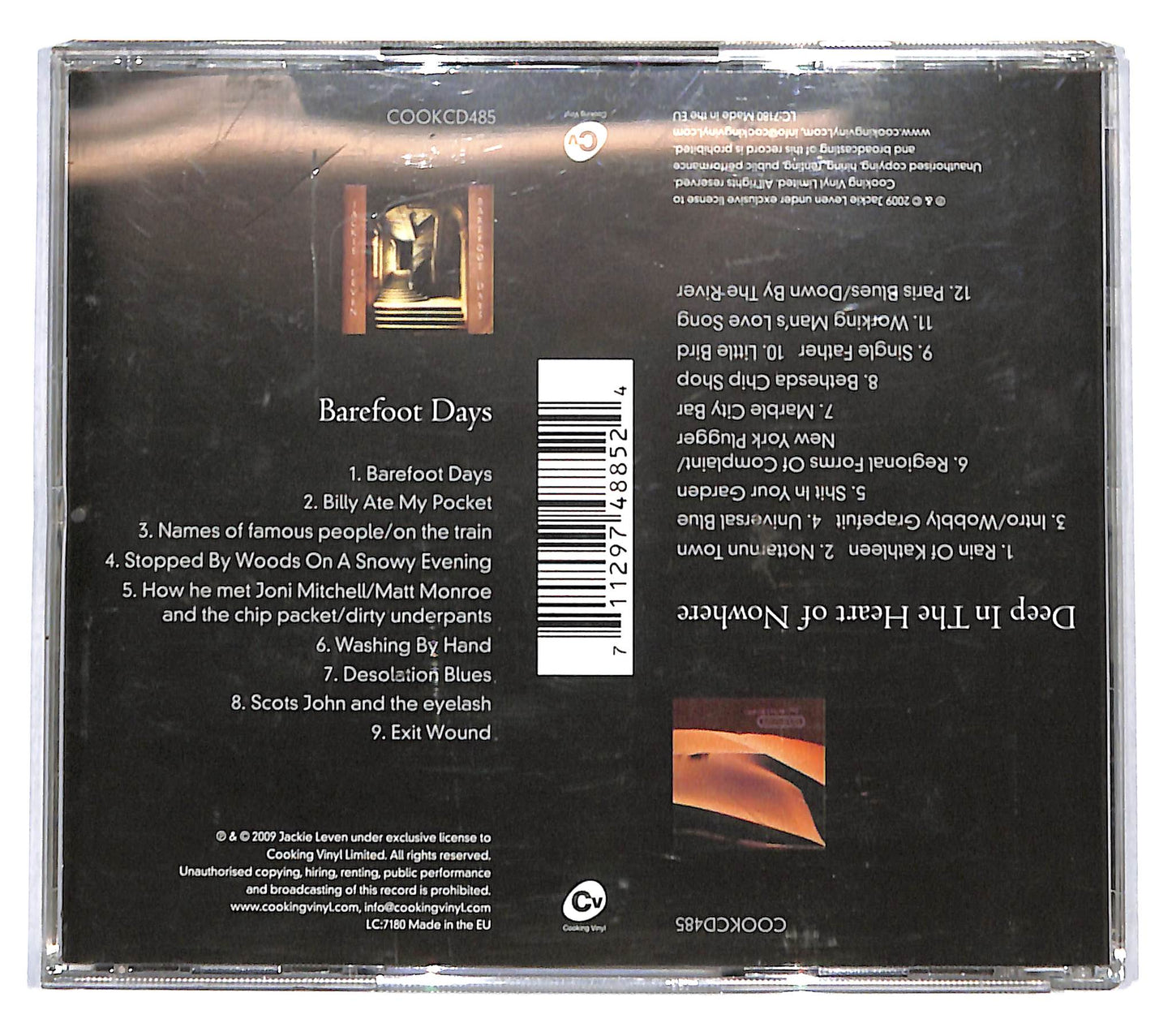 EBOND Jackie Leven - The Haunted Year - Summer CD CB061357