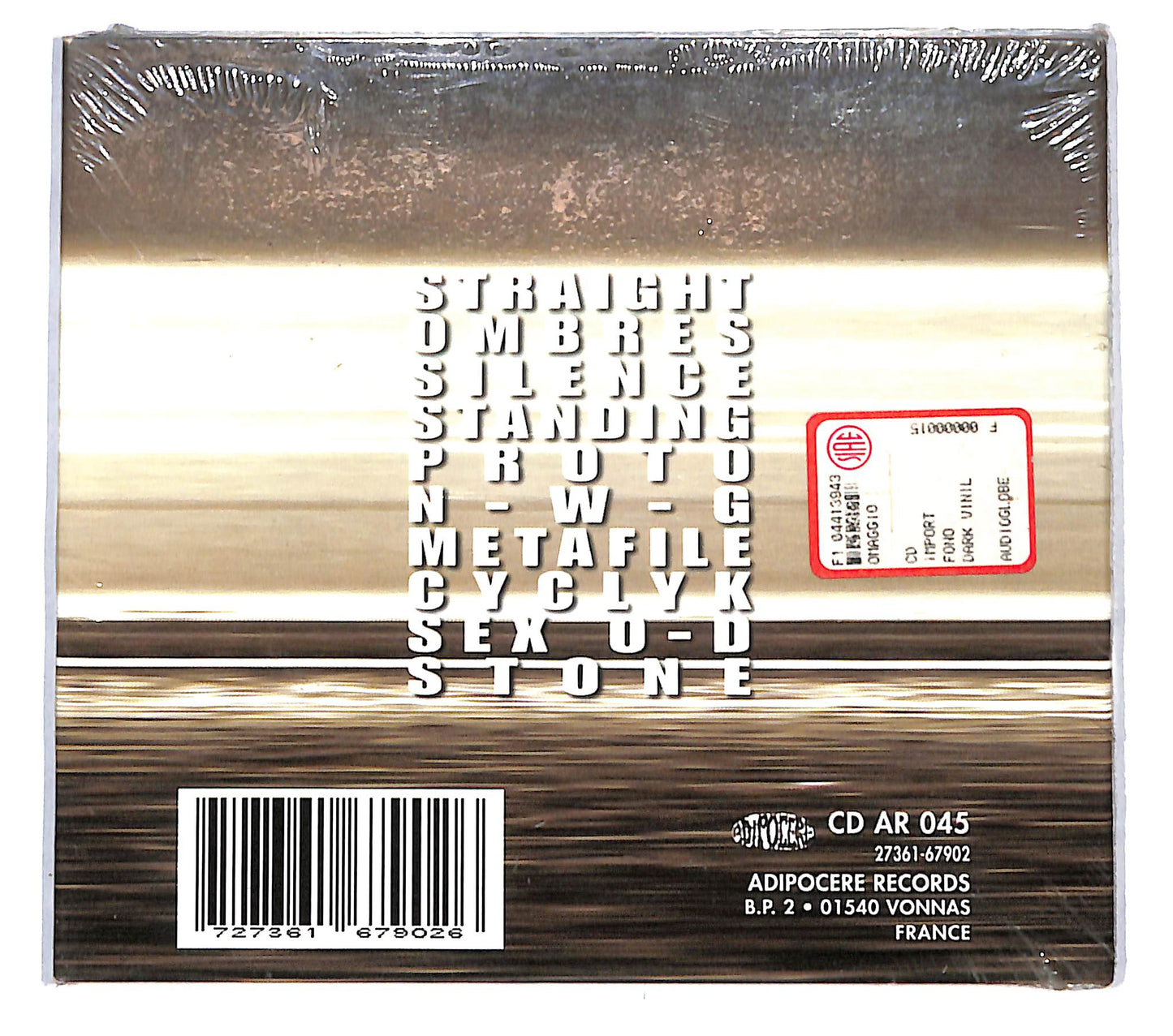 EBOND Proton Burst - Silence CD CB061368