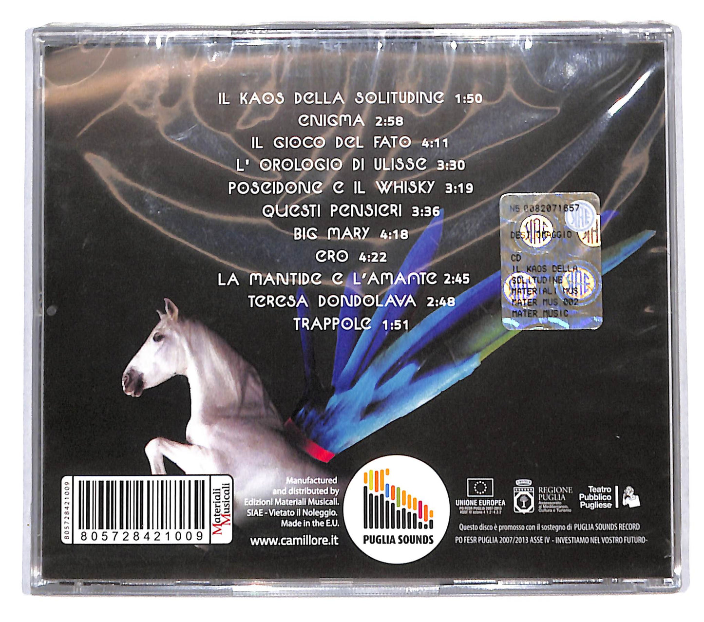 EBOND Camillore - Il Kaos Della Solitudine CD CB061806