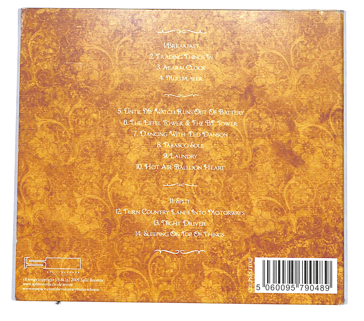 EBOND The Voluntary Butler Scheme - At Breakfast, Dinner, Tea CD CB061818