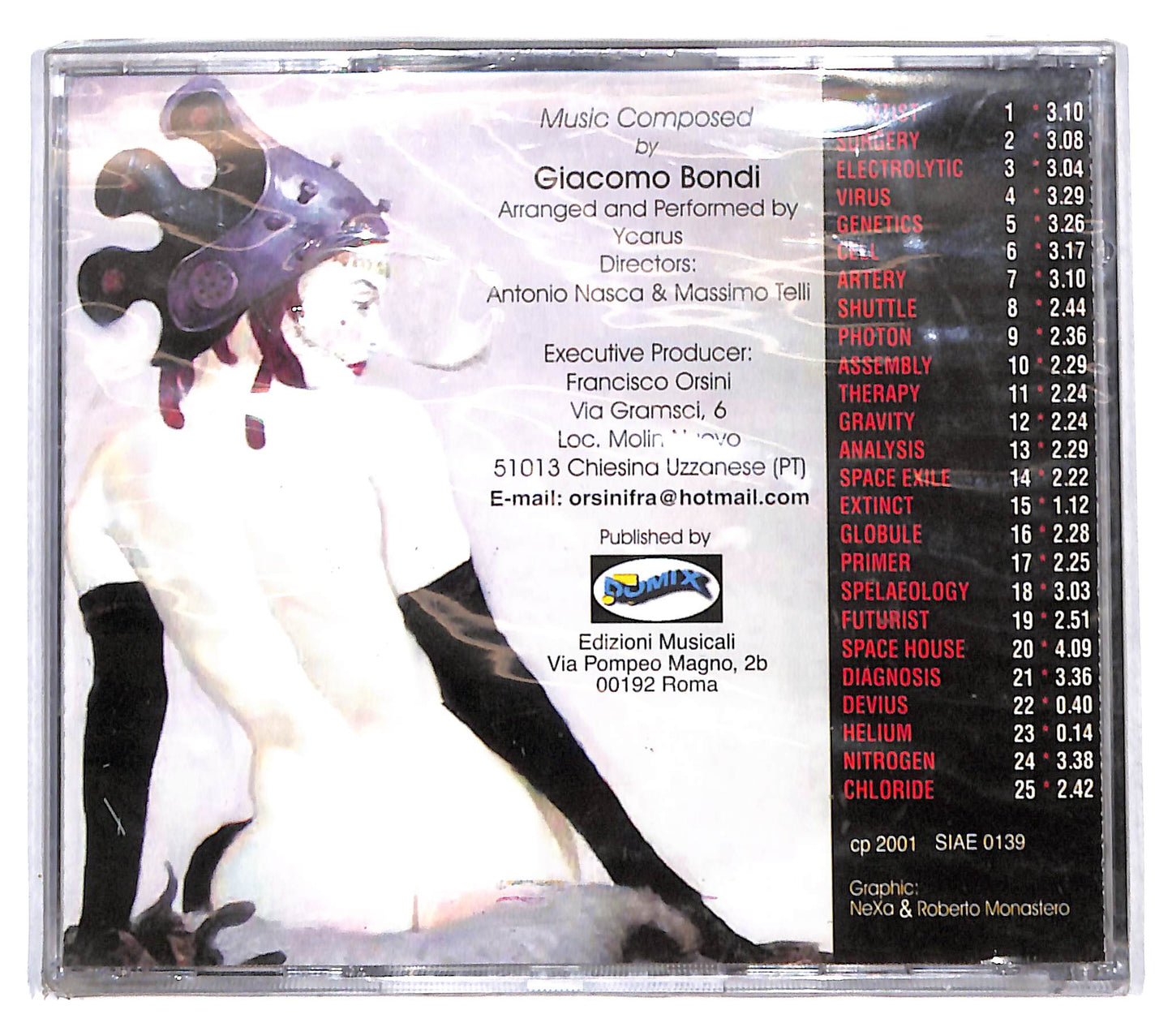 EBOND Ycarus - Tecnofantasy CD CB061820