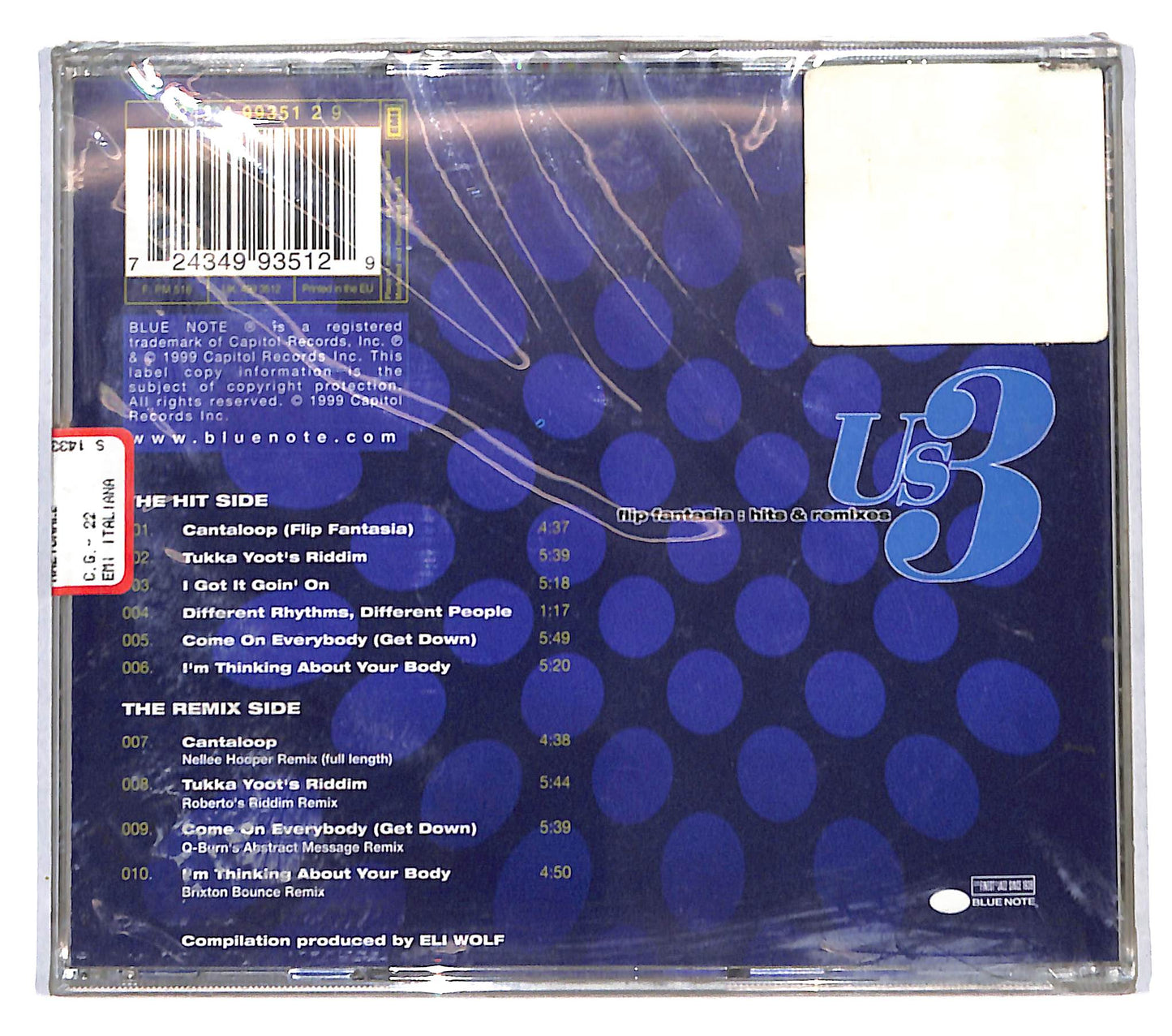 EBOND Us3 - Flip Fantasia: Hits & Remixes CD CB061822