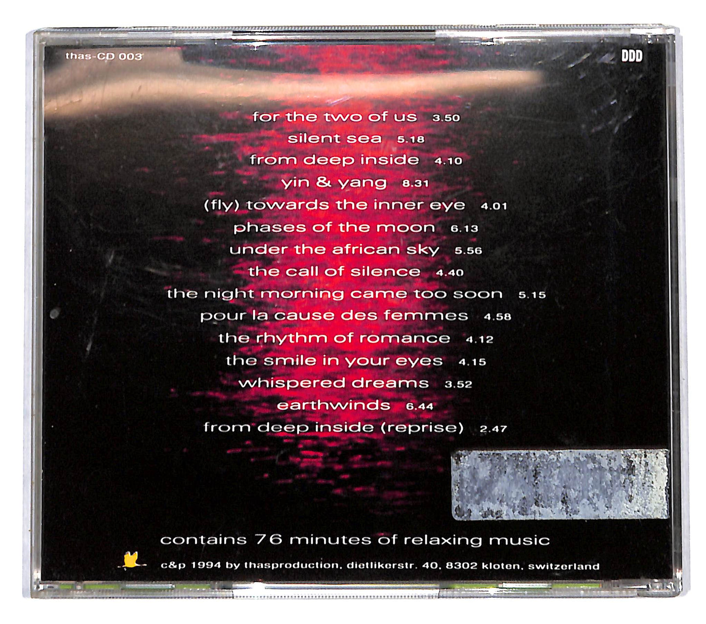 EBOND Back To Earth - From Deep Inside CD CB061854