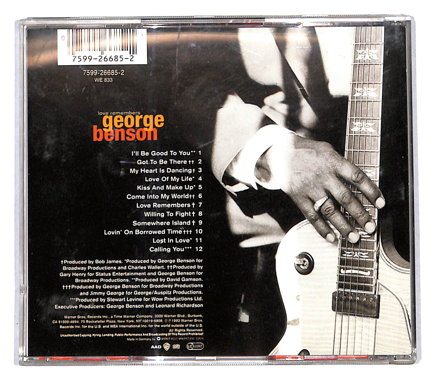 EBOND George Benson - Love Remembers CD CB061861