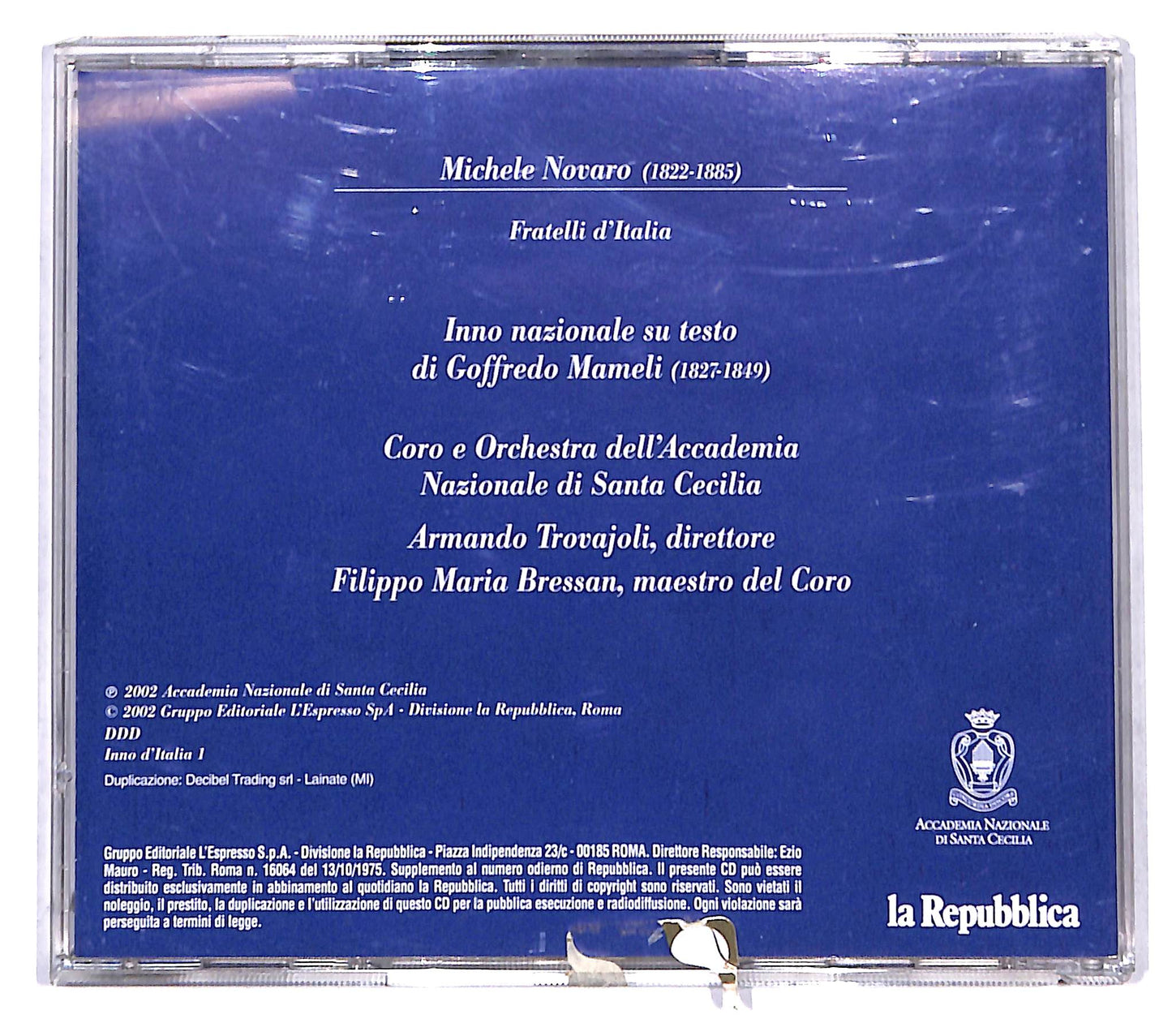 EBOND Various - L'Inno Di Mameli (Fratelli D'Italia) CD CB062002