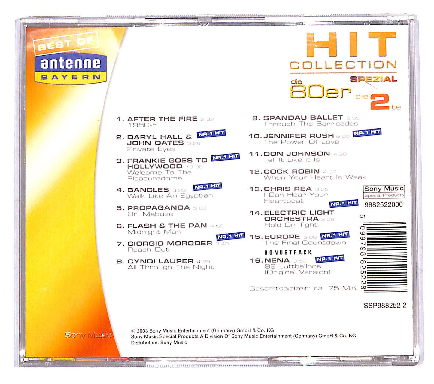 EBOND Various - Hit Collection Spezial Die 80er - Die 2 Te CD CB062003