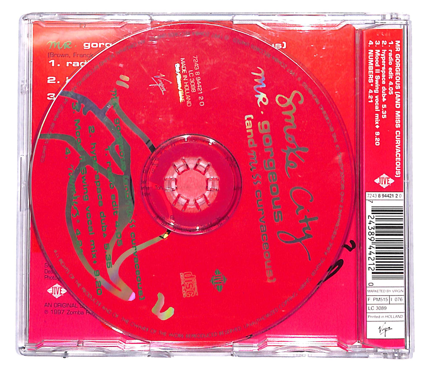 EBOND Smoke City - Mr Gorgeous (And Miss Curvaceous) CD CB062006