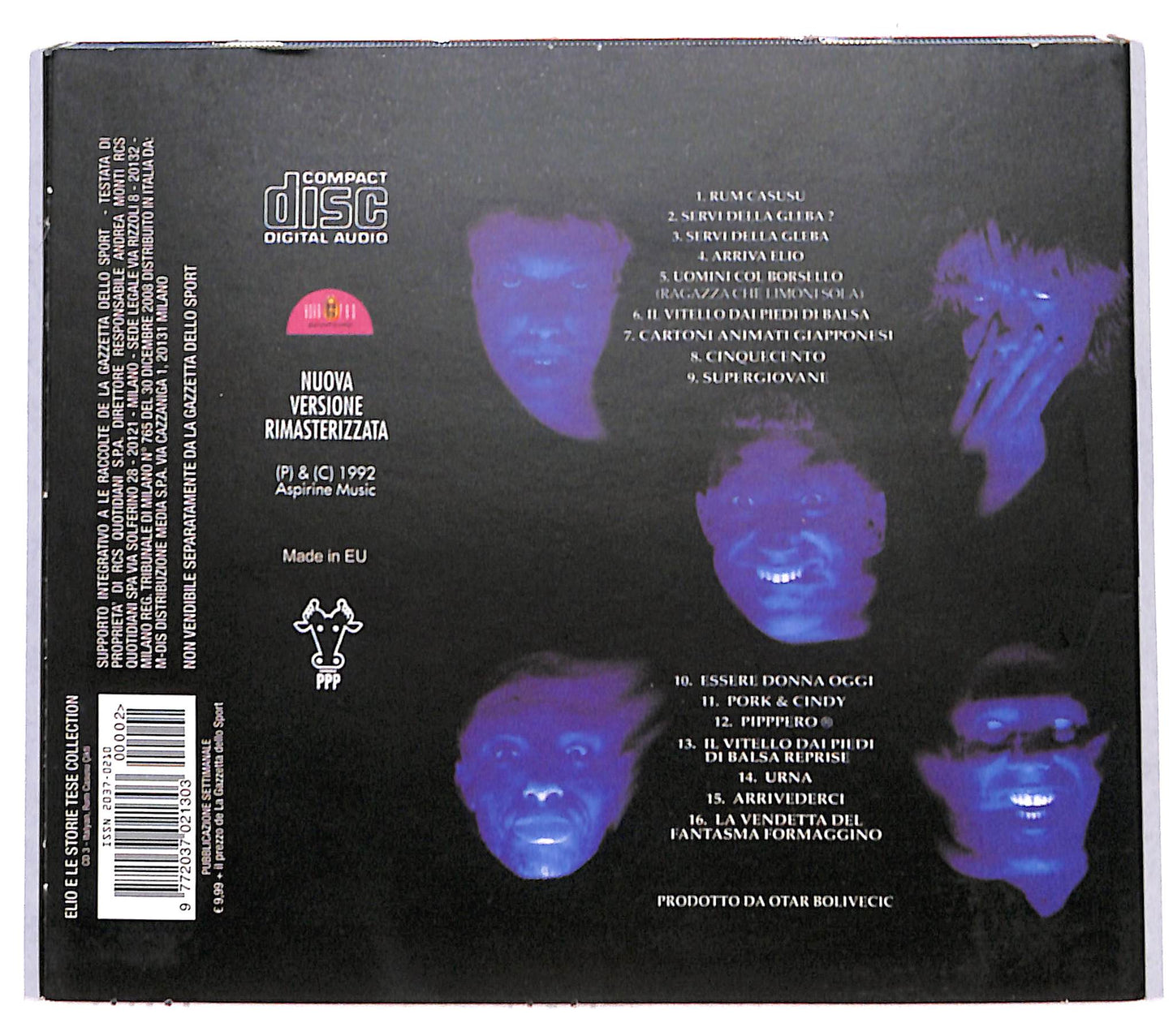 EBOND Elio E Le Storie Tese - Italyan, Rum Casusu Cikti EDITORIALE CD CB062009