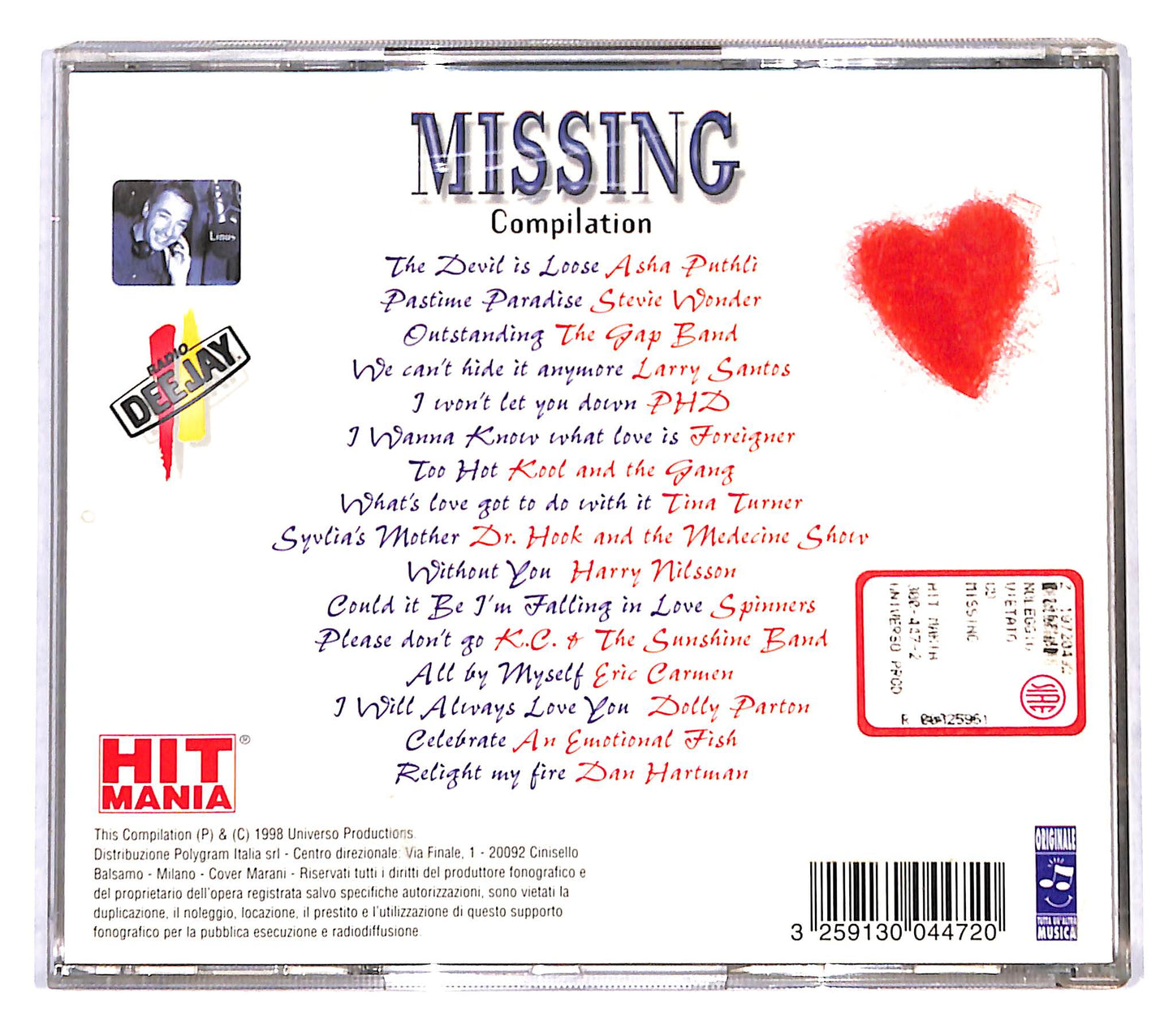 EBOND Various - Missing CD CB062024