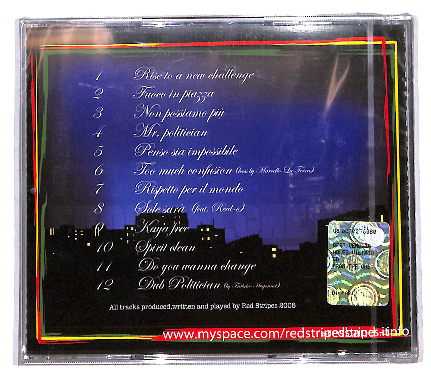 EBOND Red Stripes - From the Ghetto CD CB062026